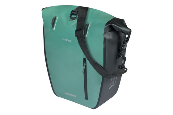 Gepäckträgertaschen - Basil Einzelpacktasche Rivo M MIK Hooks