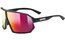 Uvex Sportstyle 237 Black Matt / Mirror Red
