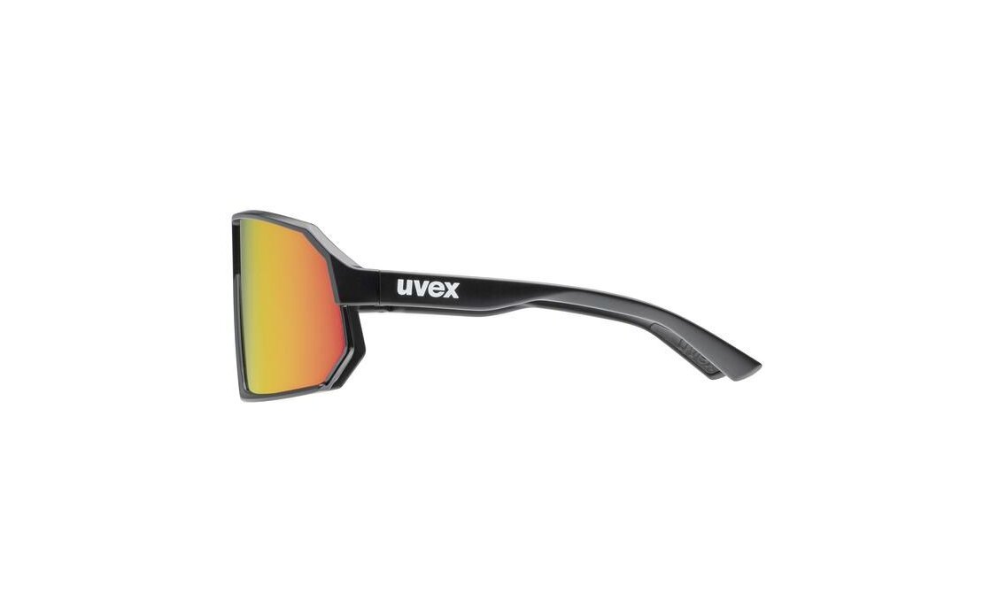 Uvex Sportstyle 237 Black Matt / Mirror Red