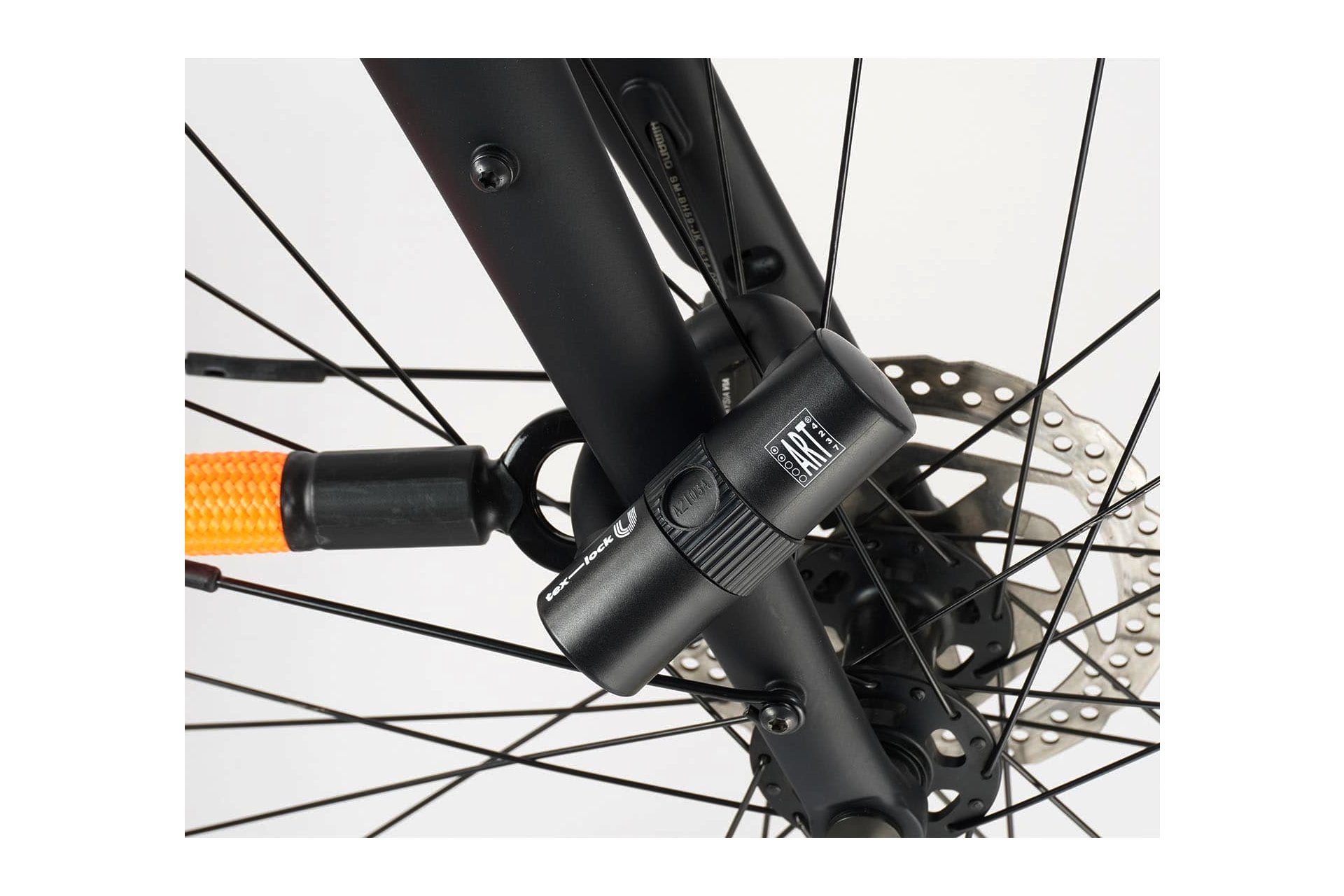 TEXLOCK Eyelet 80 U/X-Lock Bundle, Textilseil mit Bügelschloss