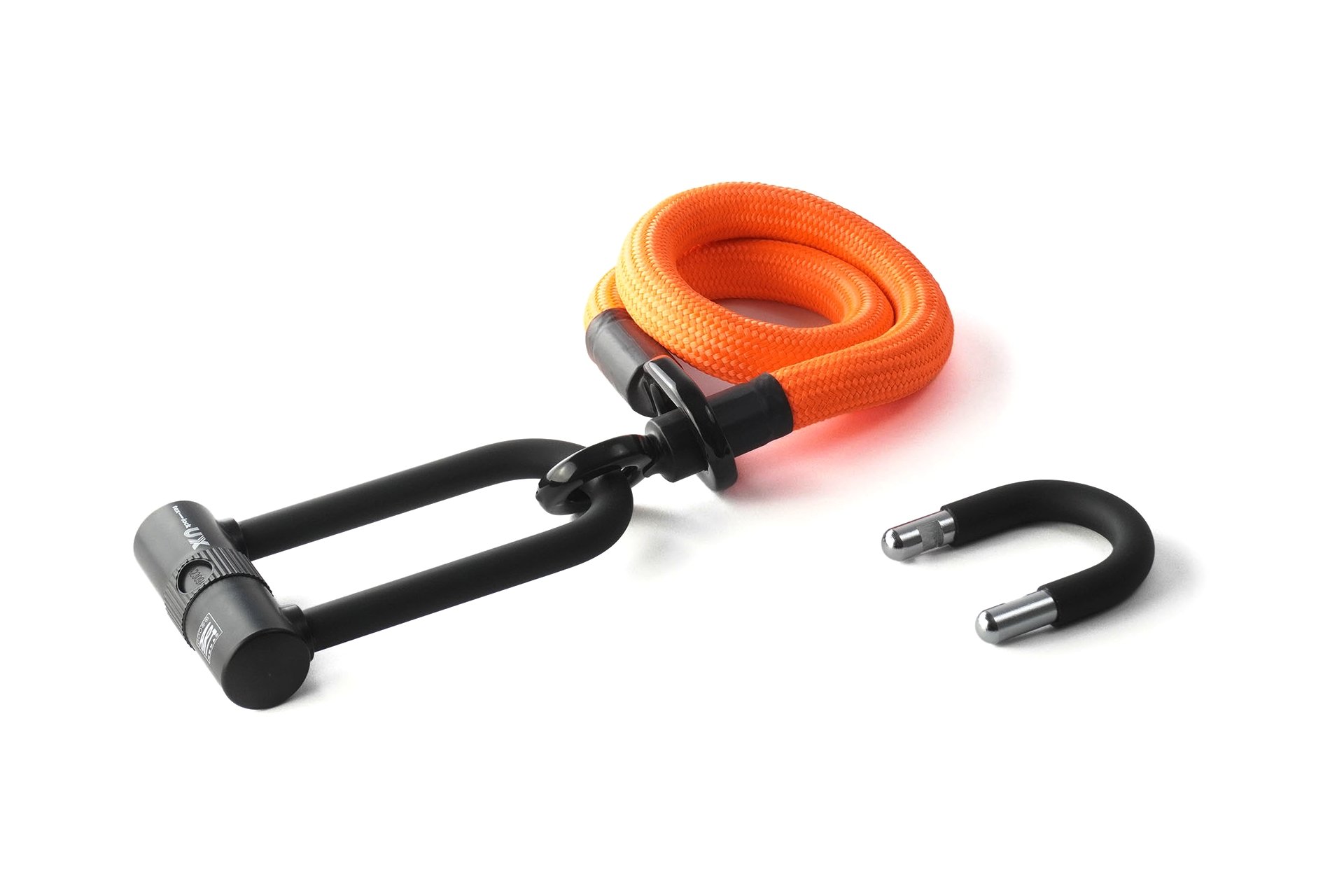 TEXLOCK Eyelet 80 U/X-Lock Bundle, Textilseil mit Bügelschloss