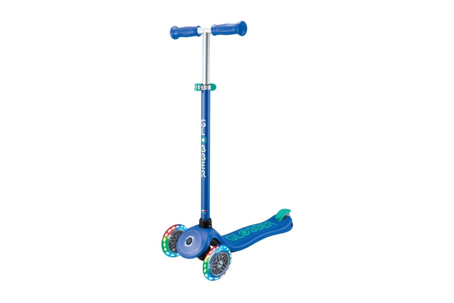 Globber Primo Plus Lights, mit Leuchtrollen inkl. Helm - 2024