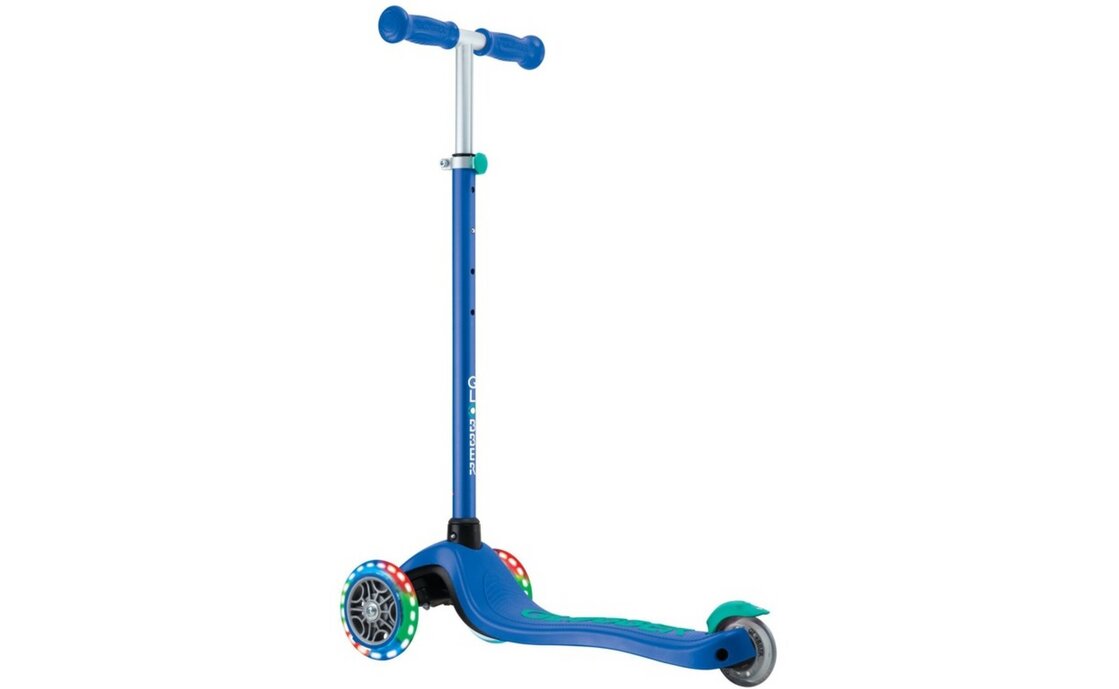 Globber Primo Plus Lights, mit Leuchtrollen inkl. Helm - 2024