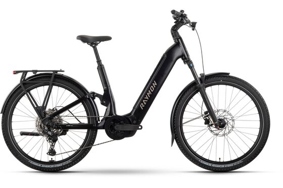 Mit Federung - E-Trekkingbikes - Raymon Tavano Comp - 800 Wh - 27,5 Zoll - Tiefeinsteiger - 2026