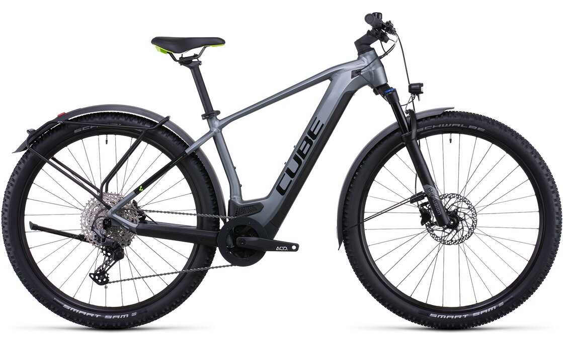 Cube Reaction Hybrid Pro 500 Allroad - 500 Wh - 2022 - 27,5 Zoll - Diamant