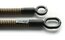 TEXLOCK Eyelet 80 U/X-Lock Bundle, Textilseil mit Bügelschloss