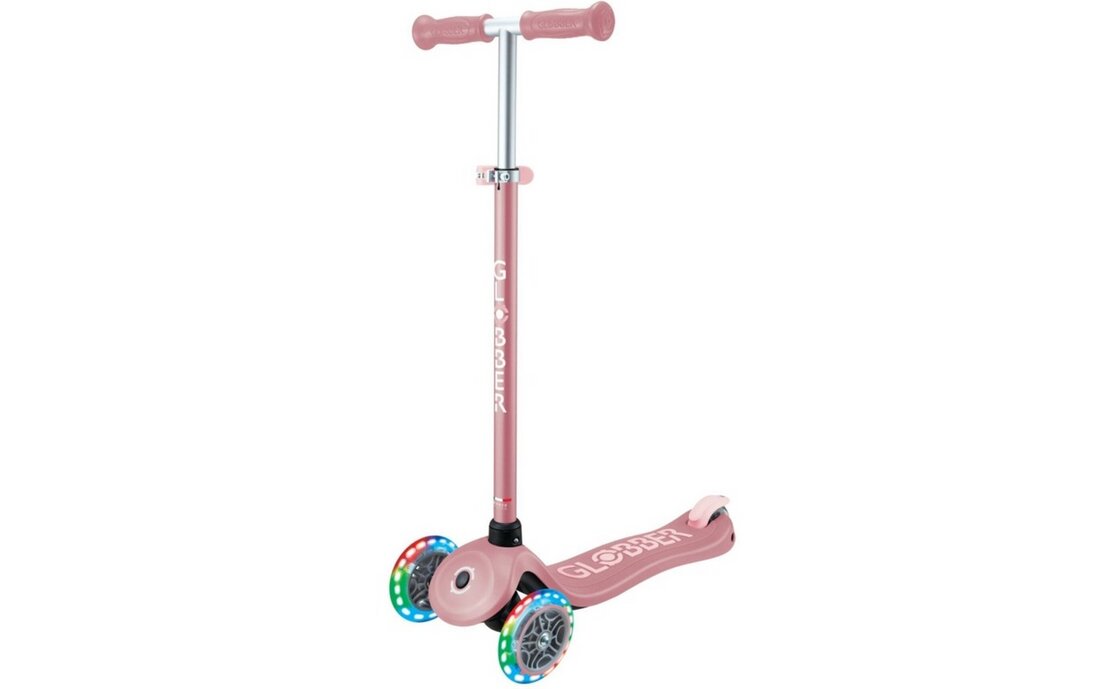 Globber Primo Plus Lights, mit Leuchtrollen inkl. Helm - 2024
