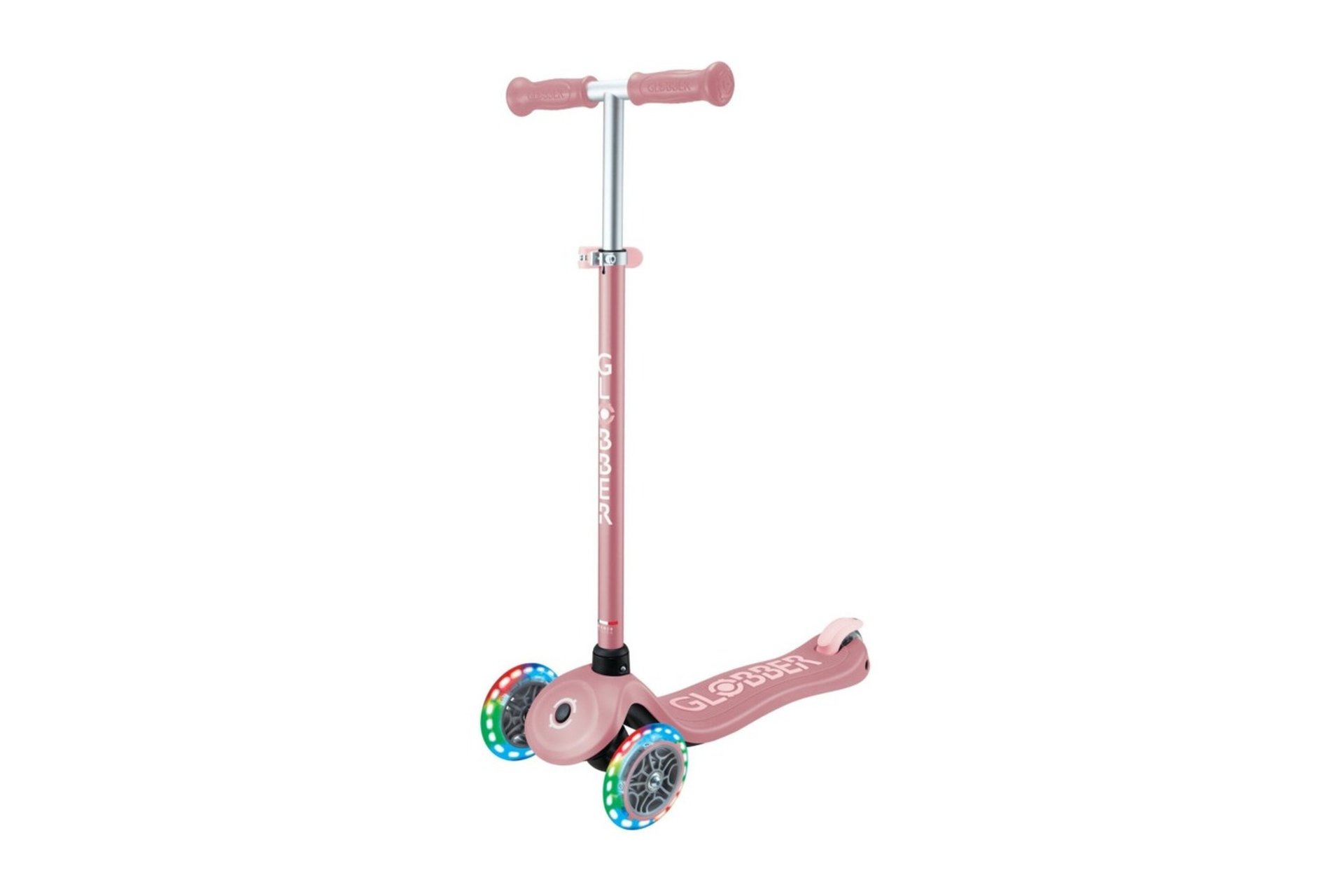 Globber Primo Plus Lights, mit Leuchtrollen inkl. Helm - 2024