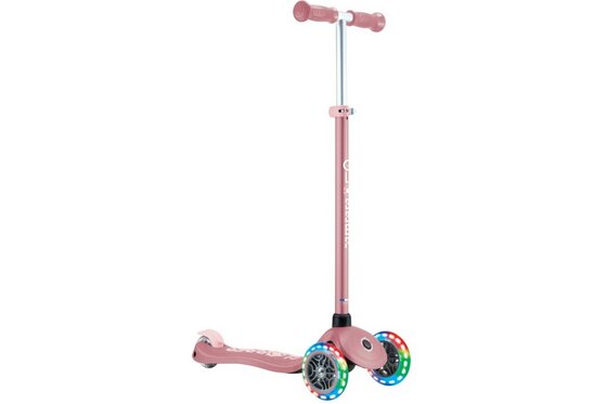 Scooter & Tretroller - Globber Primo Plus Lights, mit Leuchtrollen inkl. Helm - 2024
