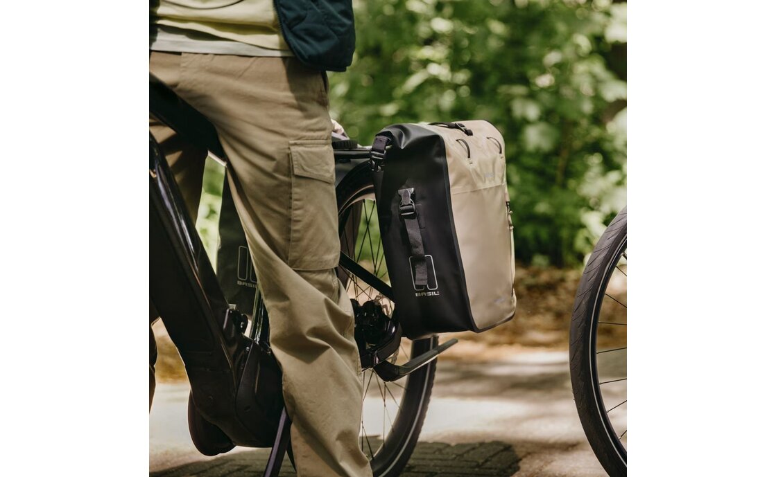 Basil Einzelpacktasche Rivo M MIK Hooks