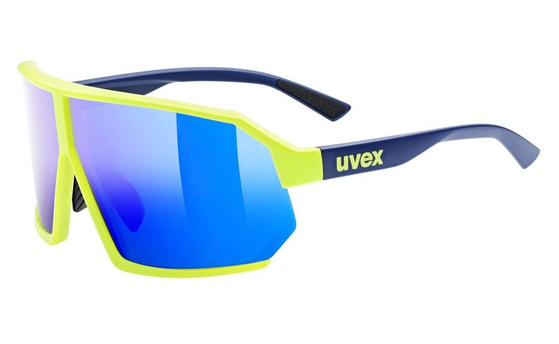 Uvex Sportstyle 237 Yellow Blue Matt / Mirror Blue