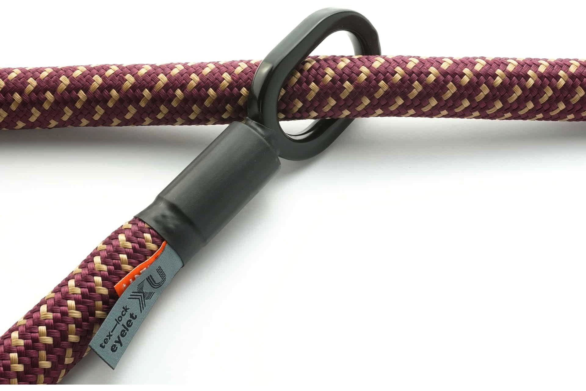 TEXLOCK Eyelet 80 U/X-Lock Bundle, Textilseil mit Bügelschloss