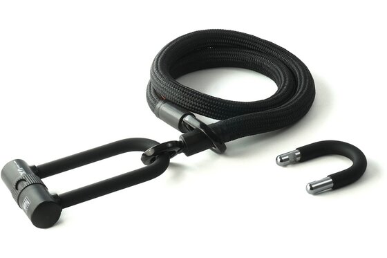 Tex-Lock - TEXLOCK Eyelet 120 U/X-Lock Bundle, Textilseil mit Bügelschloss