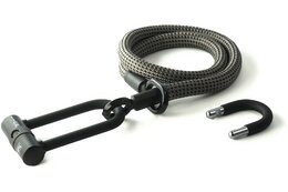 TEXLOCK Eyelet 120 U/X-Lock Bundle, Textilseil mit Bügelschloss