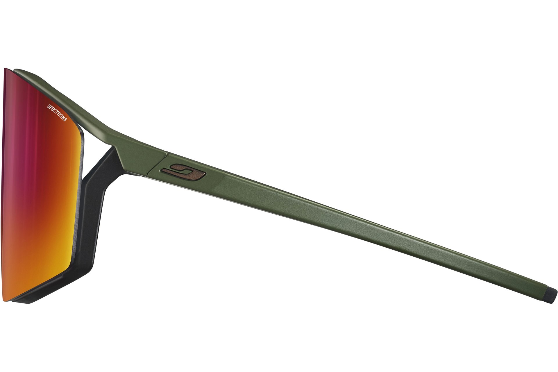 Julbo Edge Khaki / Schwarz - Multilayer Rot