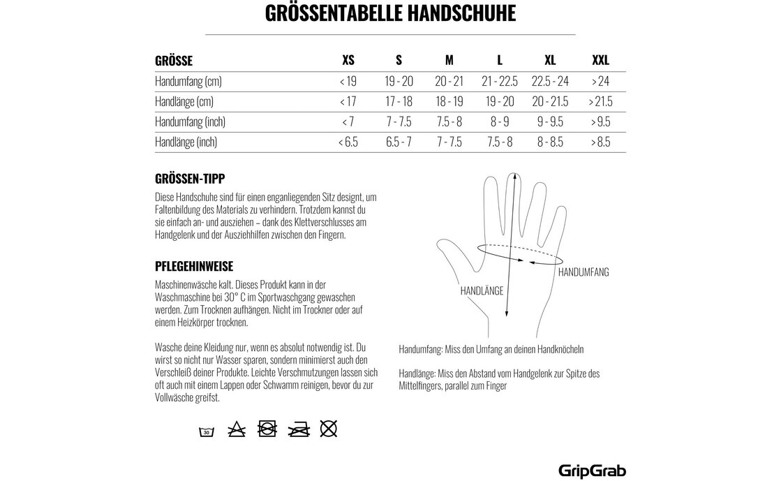 GRIPGRAB Ride Windproof Deep Winter Lobster Langfinger Handschuhe