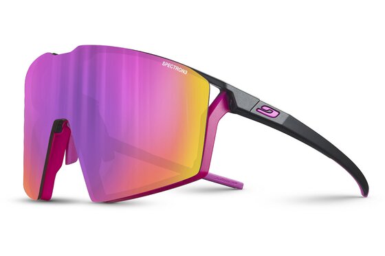 Fahrradzubehör Sale - Julbo Edge Schwarz / Rosa - Multilayer Rosa