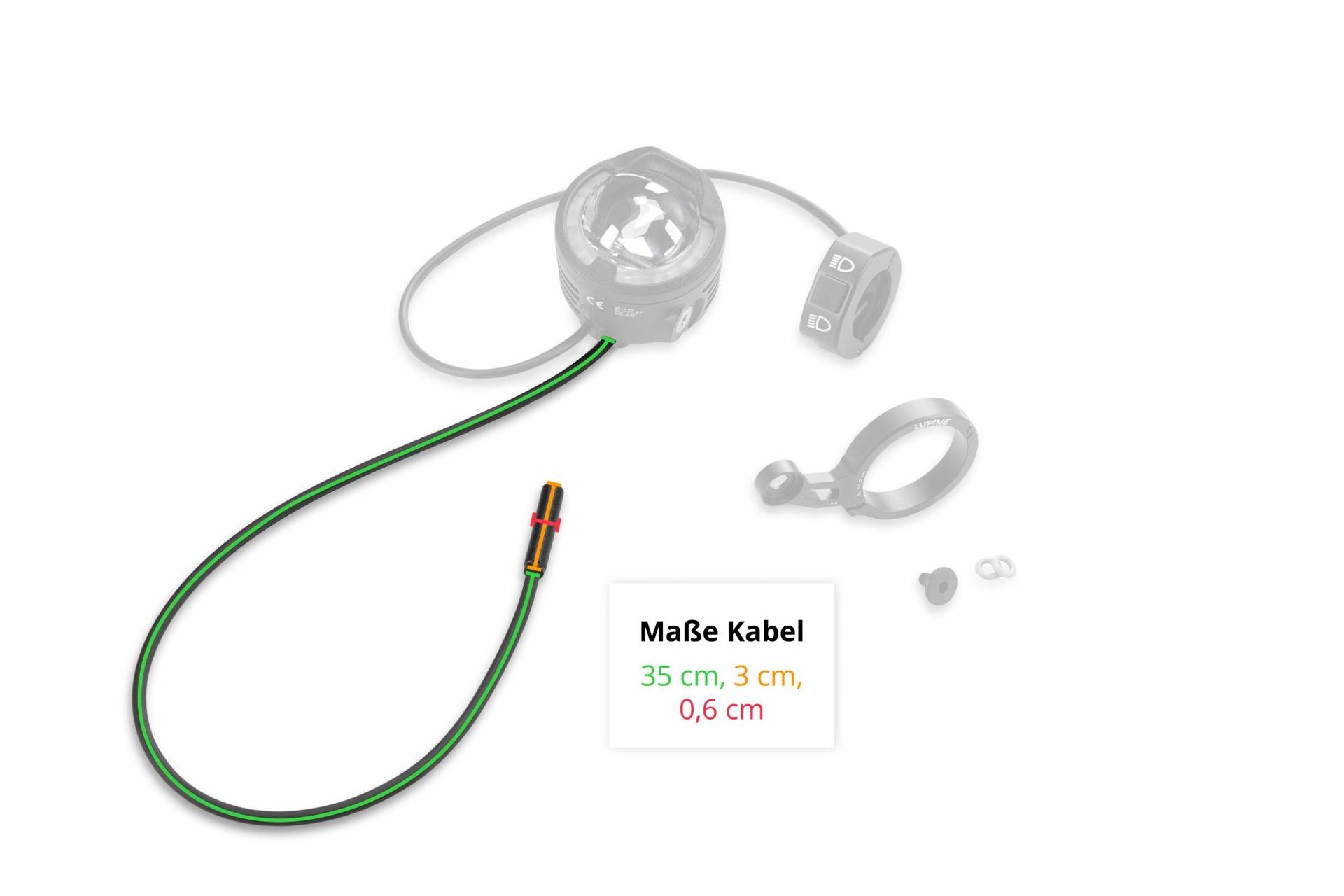 Lupine SL SF Giant E-Bike Scheinwerfer StVZO mit Fernlicht