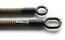 TEXLOCK Eyelet 120 U/X-Lock Bundle, Textilseil mit Bügelschloss