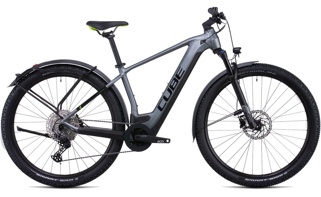 Cube Reaction Hybrid Pro 625 Allroad - 625 Wh - 2022 - 27,5 Zoll - Diamant