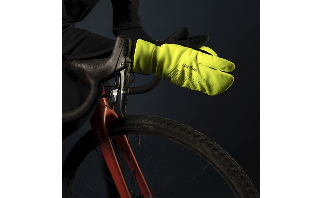 GRIPGRAB Ride Windproof Deep Winter Lobster Langfinger Handschuhe