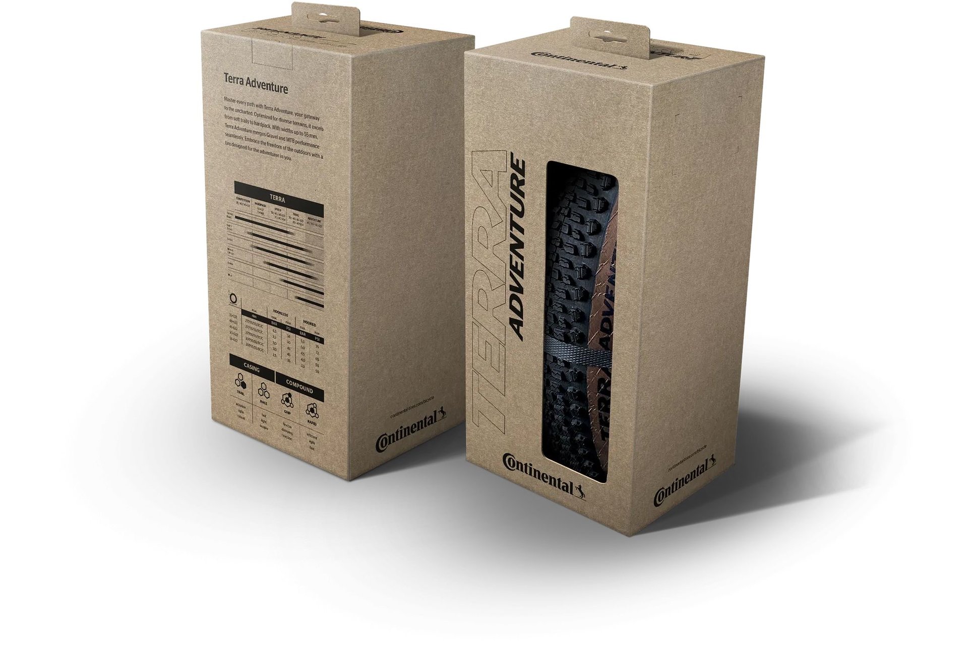 Continental Terra Adventure 700x50C Grip Compound Trail Casing TLR