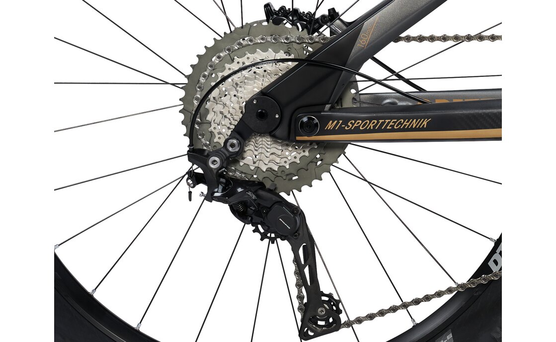 M1-Sporttechnik Spitzing Evolution Pedelec Bobby Root Edition 45 km/h - 1050 Wh - 29 - 27,5 Zoll - Fully