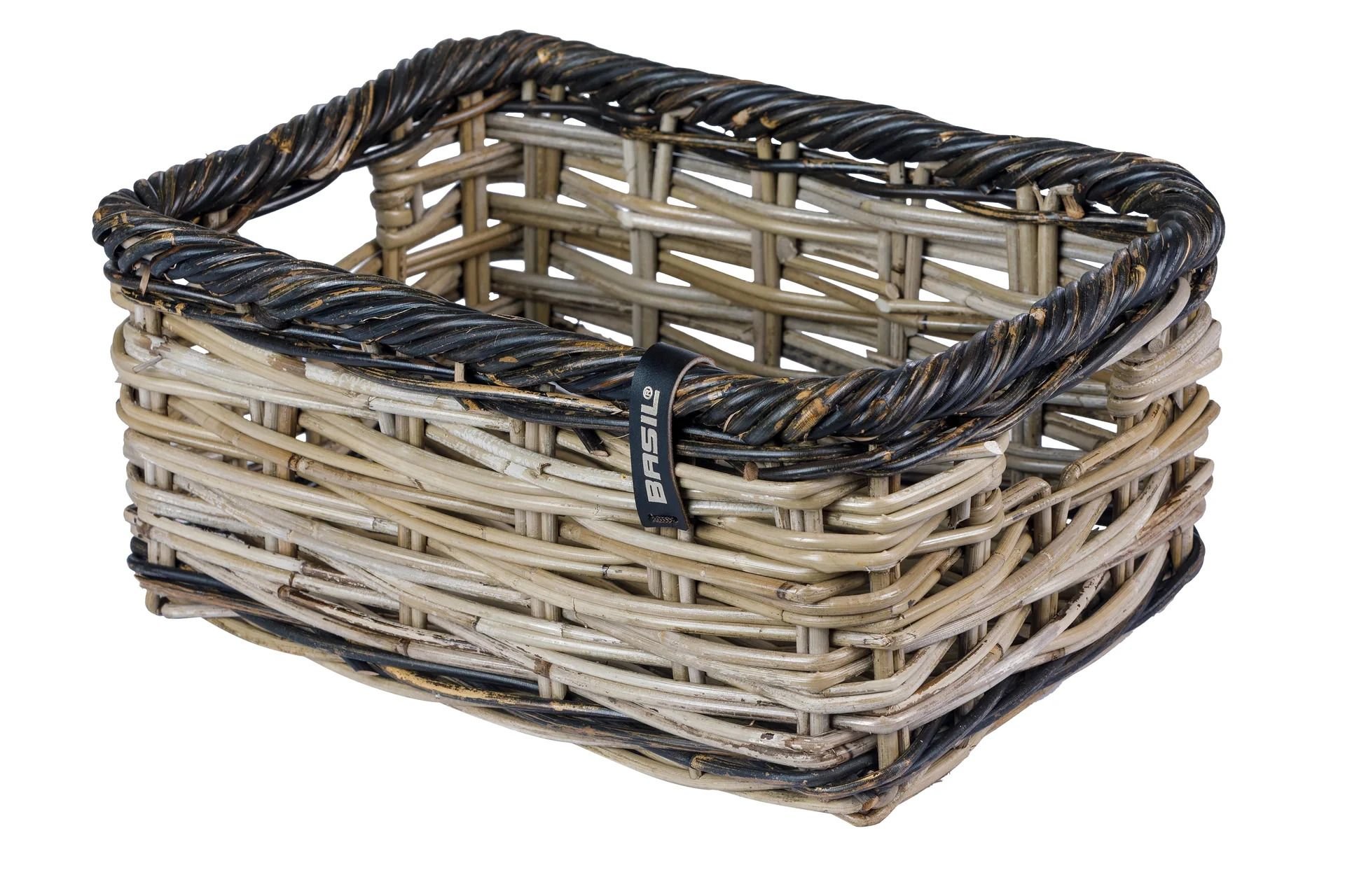 Basil Vorderradkorb Dijon S Rattan, grobmaschig