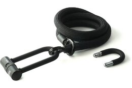 TEXLOCK Eyelet 160 U/X-Lock Bundle, Textilseil mit Bügelschloss