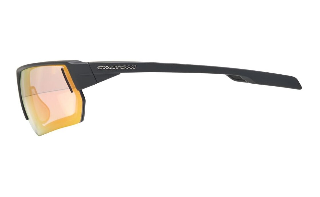 Cratoni C-Lite NXT photochromic black matt/clear - red mirror
