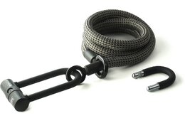 TEXLOCK Eyelet 160 U/X-Lock Bundle, Textilseil mit Bügelschloss