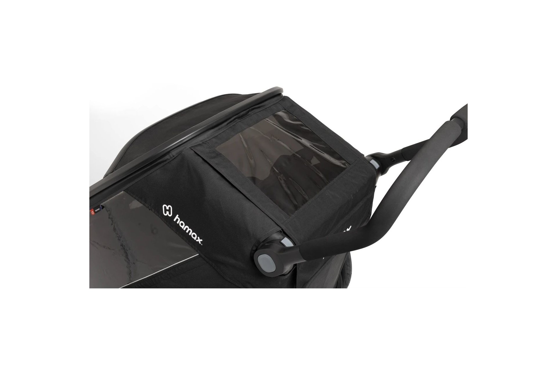 Hamax Outback Next Double Kinderanh&auml;nger mit Deichsel und Buggyrad