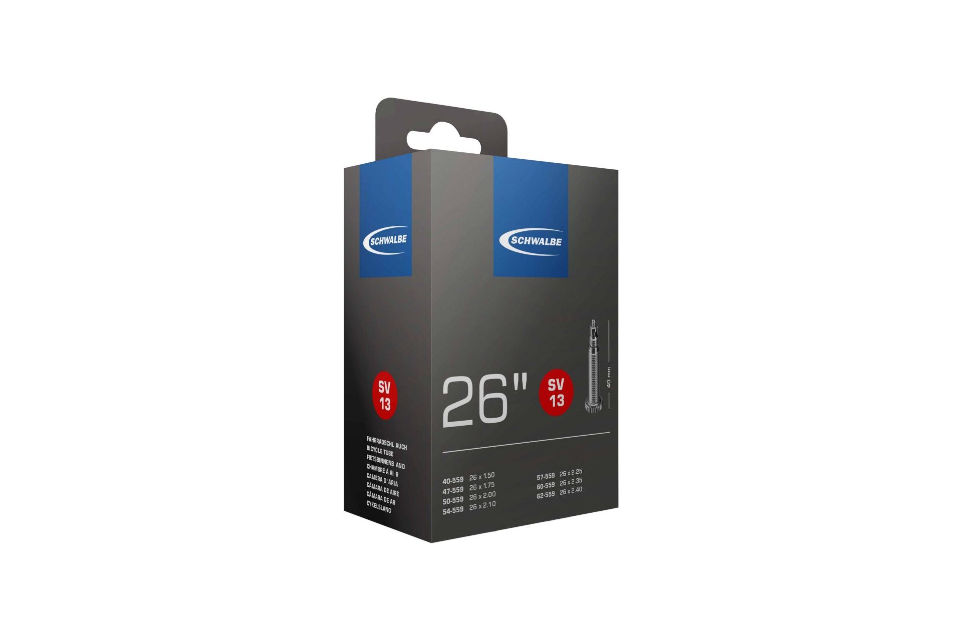 Schwalbe SV13 Schlauch 26 Zoll - 60 mm