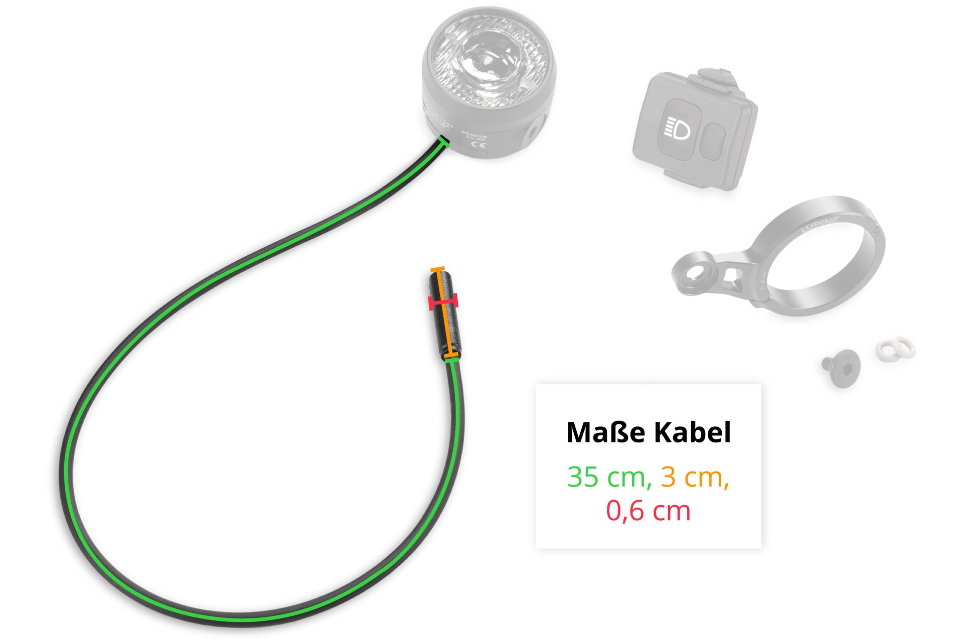 Lupine SL Nano RF E-Bike Scheinwerfer StVZO mit Fernlicht