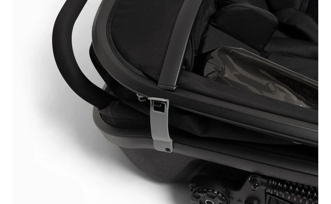 Hamax Outback Next Single Kinderanh&auml;nger mit Deichsel und Buggyrad