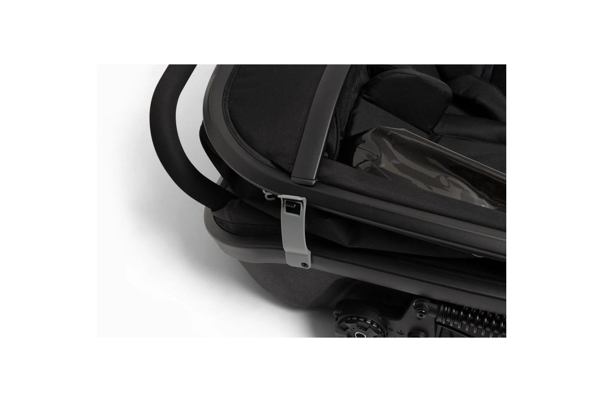 Hamax Outback Next Single Kinderanh&auml;nger mit Deichsel und Buggyrad