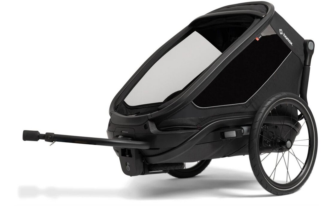 Hamax Outback Next Single Kinderanh&auml;nger mit Deichsel und Buggyrad