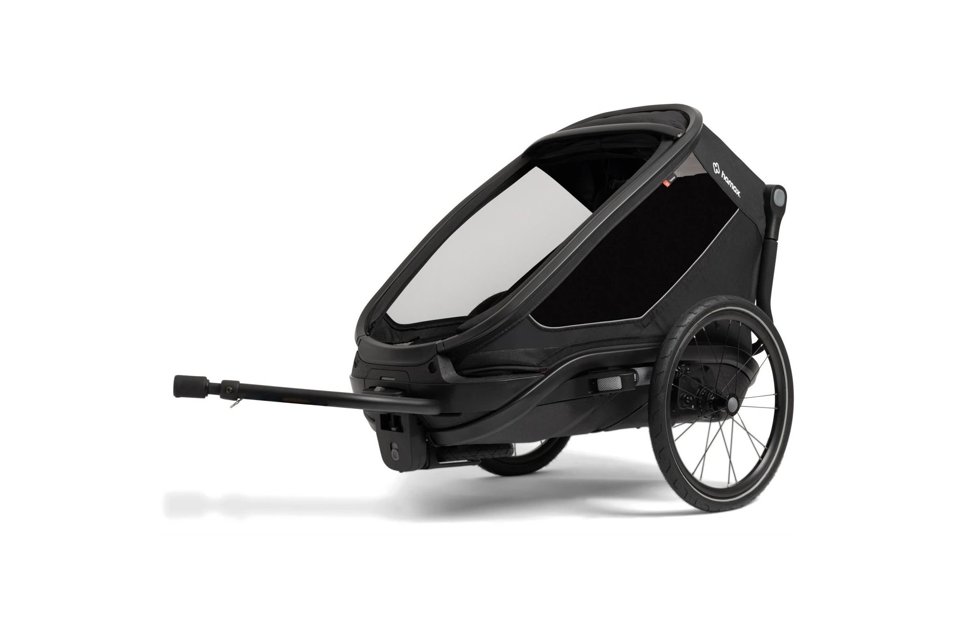 Hamax Outback Next Single Kinderanh&auml;nger mit Deichsel und Buggyrad