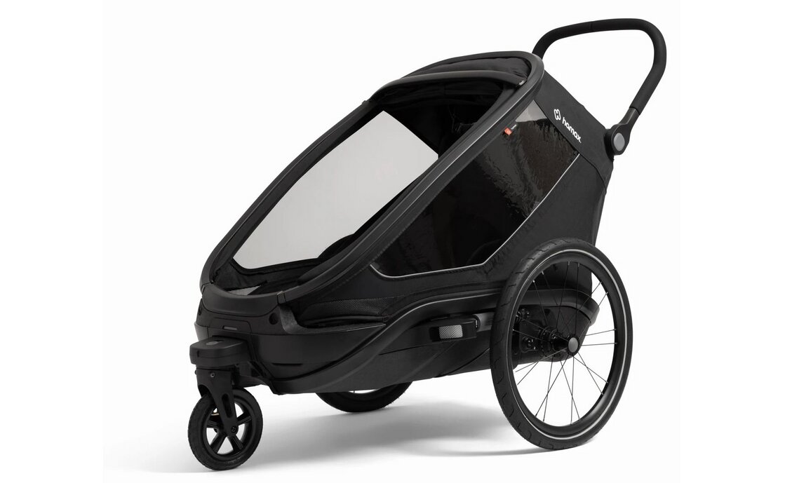 Hamax Outback Next Single Kinderanh&auml;nger mit Deichsel und Buggyrad
