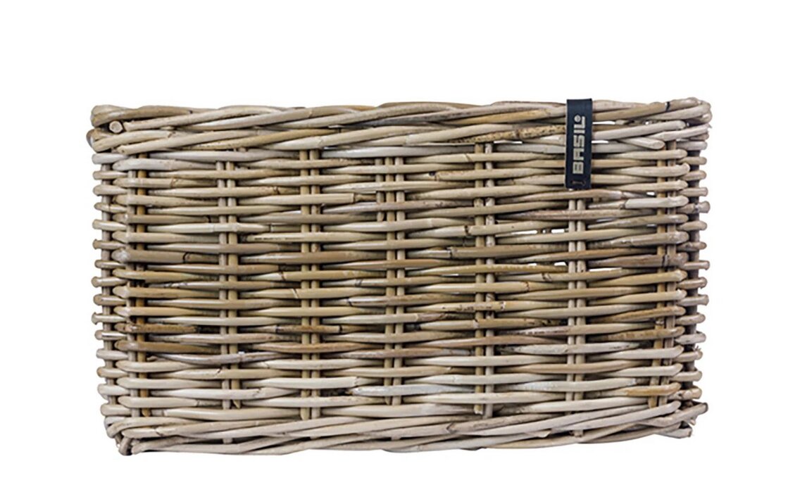 Basil Vorderradkorb Dax S Rattan, grobmaschig
