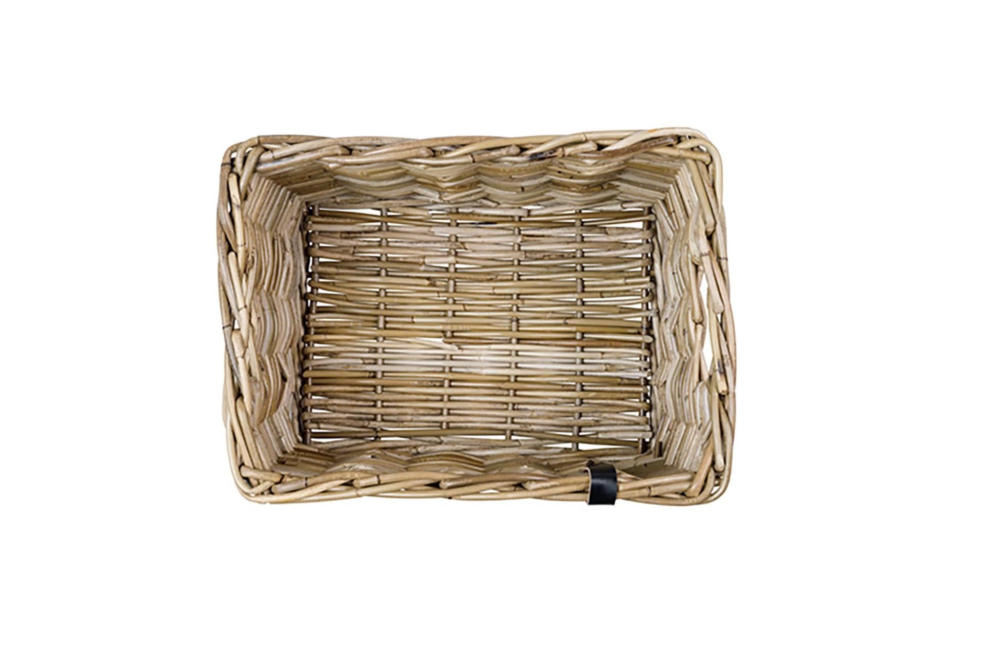 Basil Vorderradkorb Dax S Rattan, grobmaschig