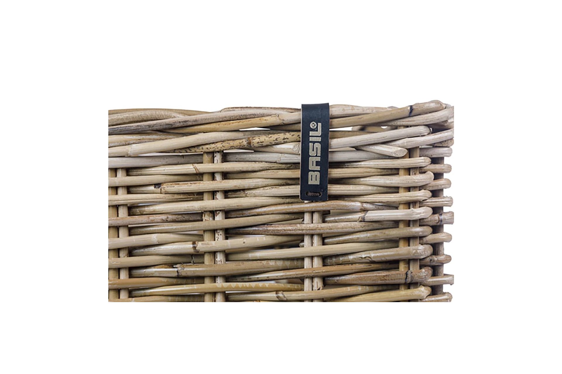 Basil Vorderradkorb Dax S Rattan, grobmaschig