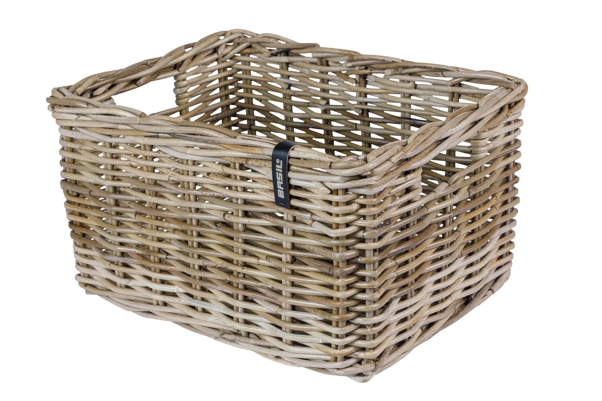 Basil Vorderradkorb Dax S Rattan, grobmaschig