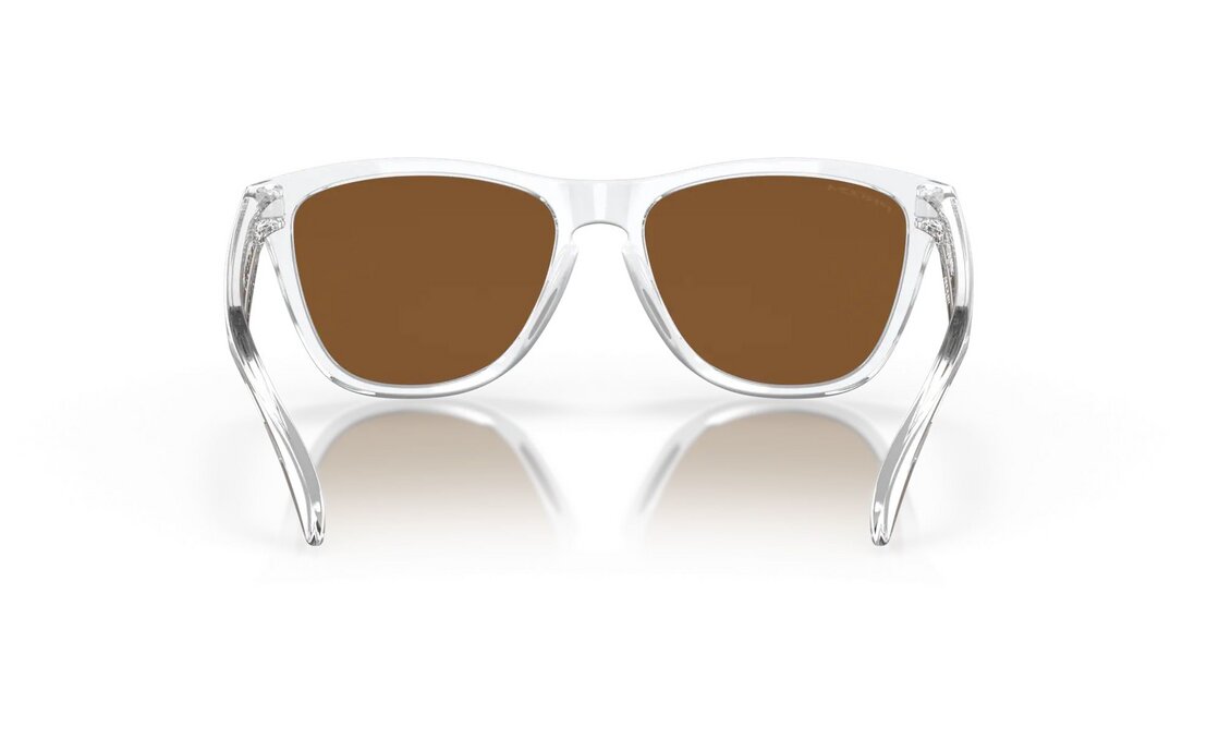 Oakley Frogskins Polished Clear/Prizm Violet