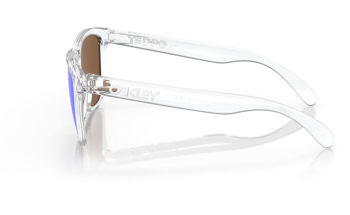 Oakley Frogskins Polished Clear/Prizm Violet