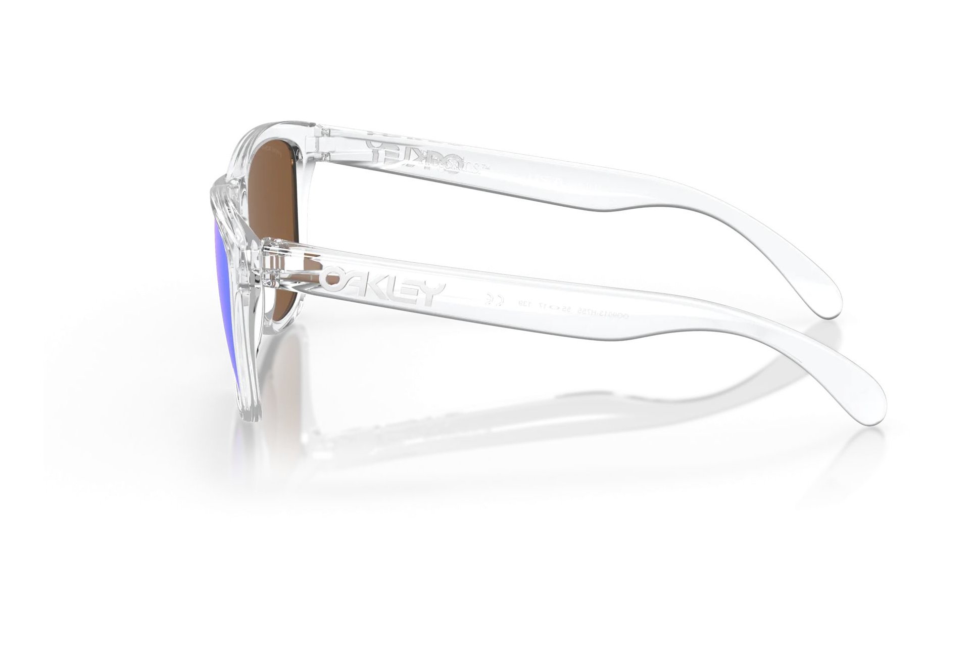 Oakley Frogskins Polished Clear/Prizm Violet