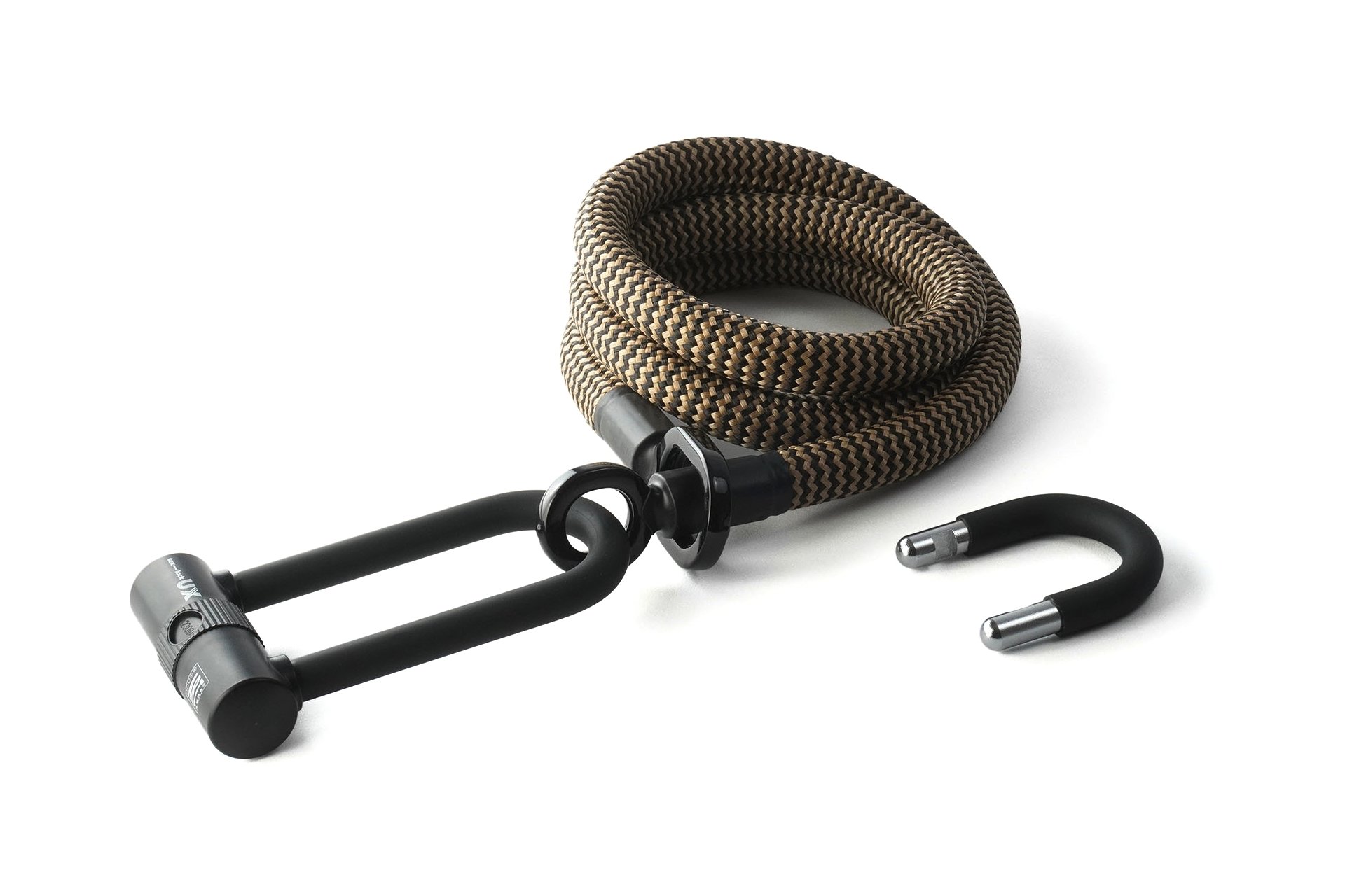 TEXLOCK Eyelet 160 U/X-Lock Bundle, Textilseil mit Bügelschloss