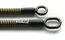 TEXLOCK Eyelet 160 U/X-Lock Bundle, Textilseil mit Bügelschloss