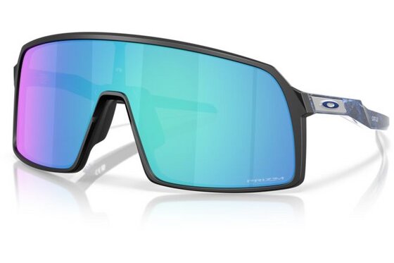 Oakley - Fahrradbrillen - Oakley Sutro Matte Black/Prizm Sapphire