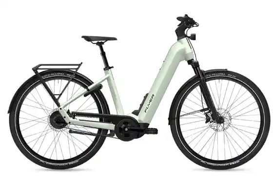 Schwarz - E-Bike-Pedelec - Flyer G1 Upstreet 7.43 (NL-Schloss) - 630 Wh - 28 Zoll - Tiefeinsteiger